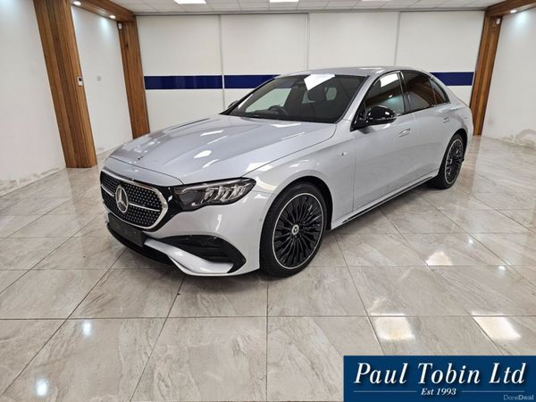 Mercedes-Benz E-Class Saloon, Petrol Plug-in Hybrid, 2025, Silver