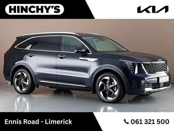 Kia Sorento SUV, Petrol Plug-in Hybrid, 2025, Blue