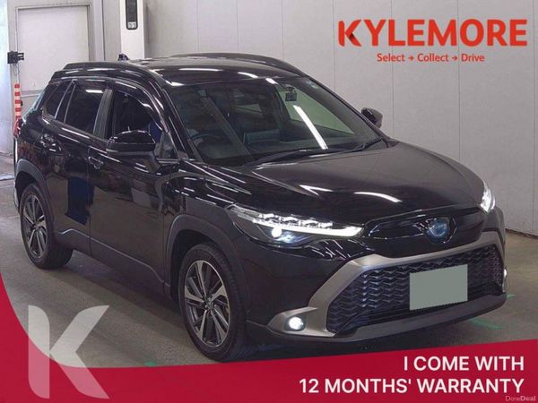 Toyota Corolla Cross SUV, Petrol Hybrid, 2023, Black