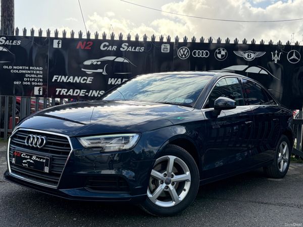 Audi A3 Saloon, Petrol, 2017, Blue