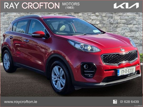 Kia Sportage SUV, Diesel, 2017, Red