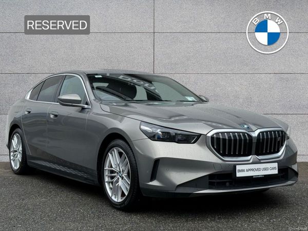 BMW i5 Saloon, Electric, 2025, Grey