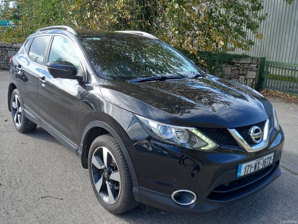Nissan Qashqai SUV, Diesel, 2017, Black