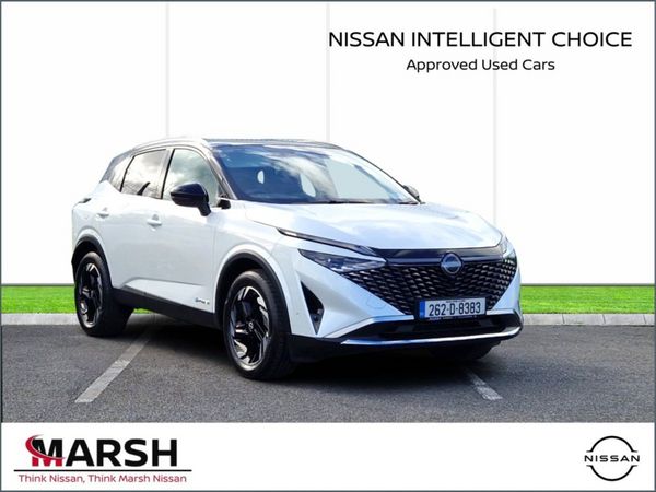Nissan Qashqai MPV, Petrol Hybrid, 2026, White