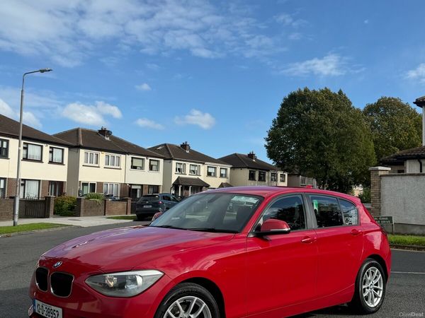 BMW 1-Series Hatchback, Diesel, 2012, Red