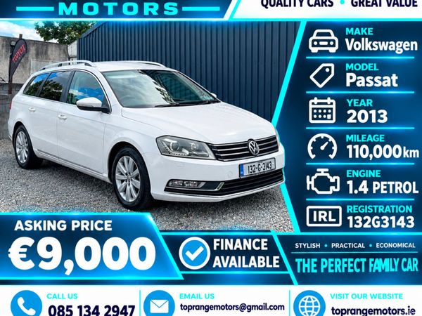 Volkswagen Passat Estate, Petrol, 2013, White