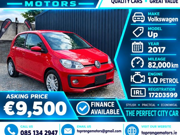 Volkswagen up! Hatchback, Petrol, 2014, Orange