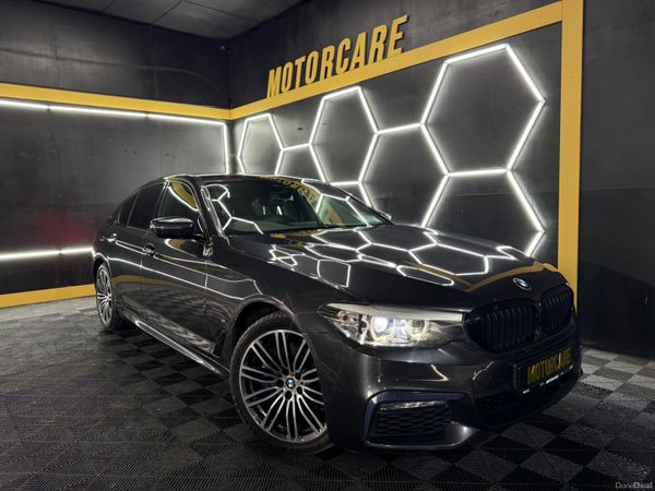 BMW 5-Series Saloon, Petrol Plug-in Hybrid, 2017, Grey