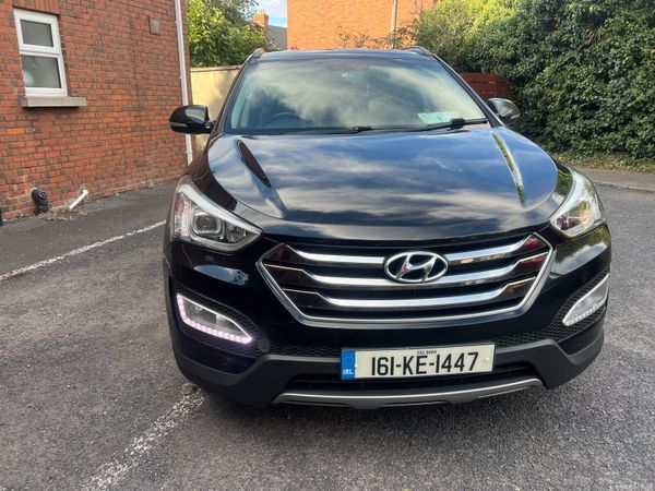 Hyundai Santa Fe SUV, Diesel, 2016, Black