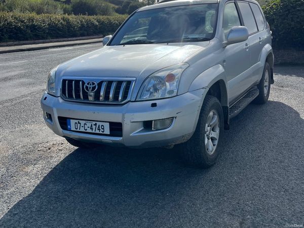 Toyota Land Cruiser SUV, Diesel, 2007, Silver