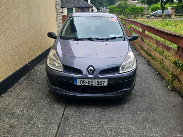 Renault Clio Hatchback, Ethanol Petrol, 2009, Blue