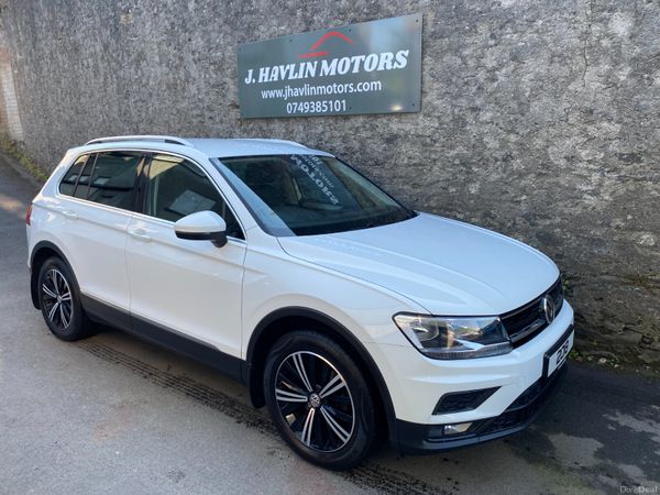 Volkswagen Tiguan SUV, Diesel, 2018, White