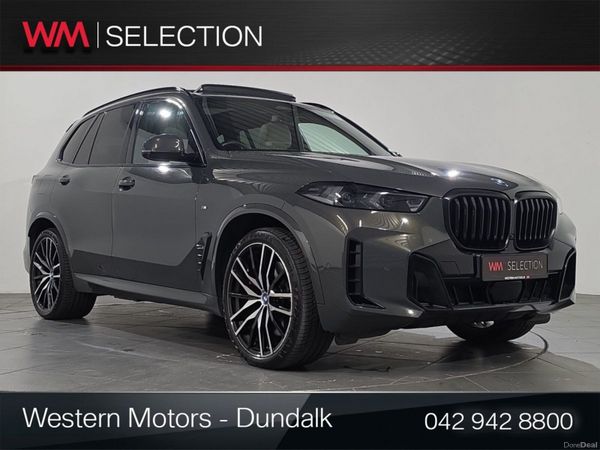 BMW X5 SUV, Petrol Plug-in Hybrid, 2023, Grey