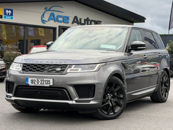 Land Rover Range Rover Sport SUV, Petrol Plug-in Hybrid, 2018, Grey