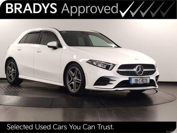 Mercedes-Benz A-Class Estate, Petrol, 2019, White