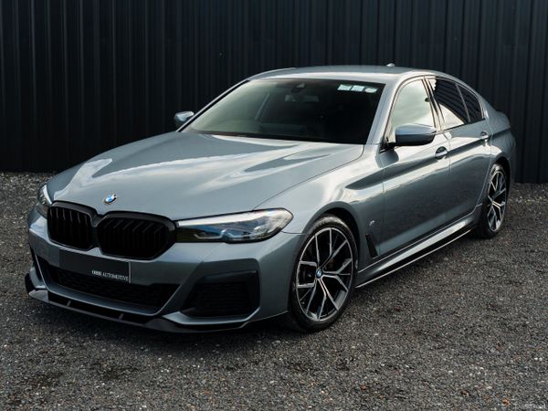 BMW 5-Series Saloon, Diesel, 2021, Blue