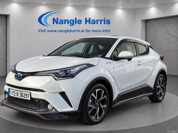 Toyota C-HR Hatchback, Petrol Hybrid, 2017, White