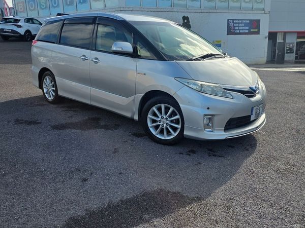 Toyota Estima MPV, Petrol Hybrid, 2012, Silver