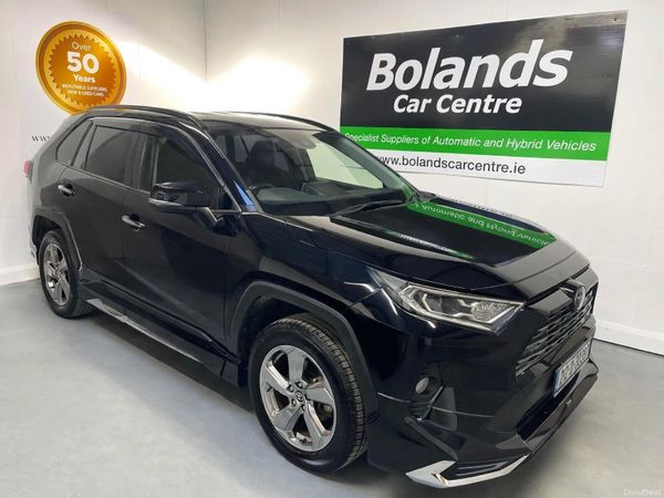 Toyota RAV4 SUV, Petrol Hybrid, 2021, Black