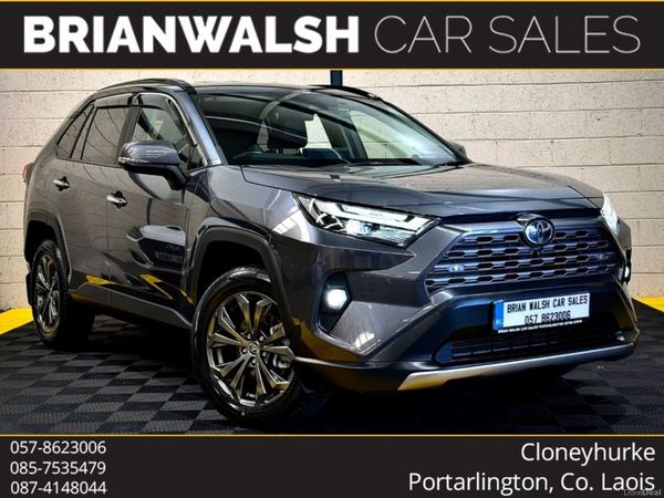 Toyota RAV4 SUV, Petrol Hybrid, 2022, Grey
