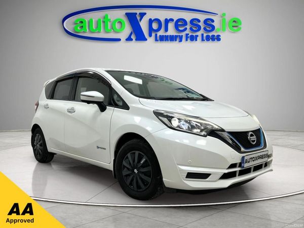 Nissan Note Hatchback, Petrol Hybrid, 2017, White