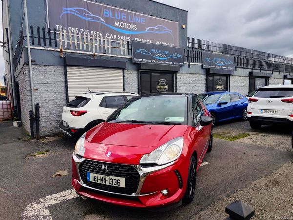 DS Automobiles DS 3 Hatchback, Petrol, 2018, Red