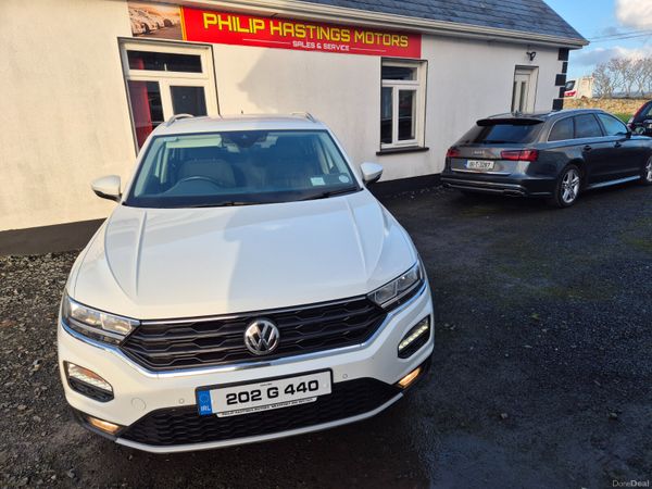 Volkswagen T-Roc SUV, Petrol, 2020, White