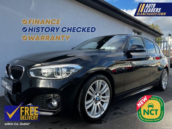 BMW 1-Series Hatchback, Diesel, 2017, Black