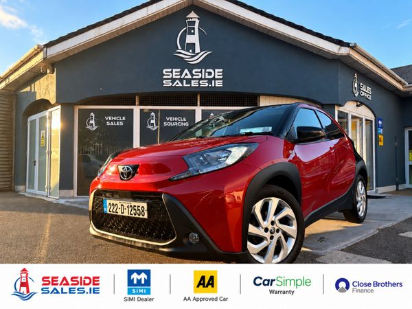 Toyota Aygo Hatchback, Petrol, 2022, Red