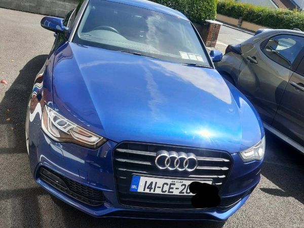 Audi A5 Hatchback, Diesel, 2014, Blue