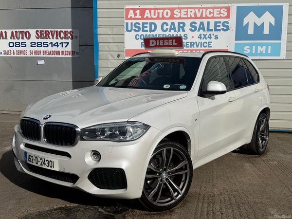 BMW X5 SUV, Diesel, 2015, White