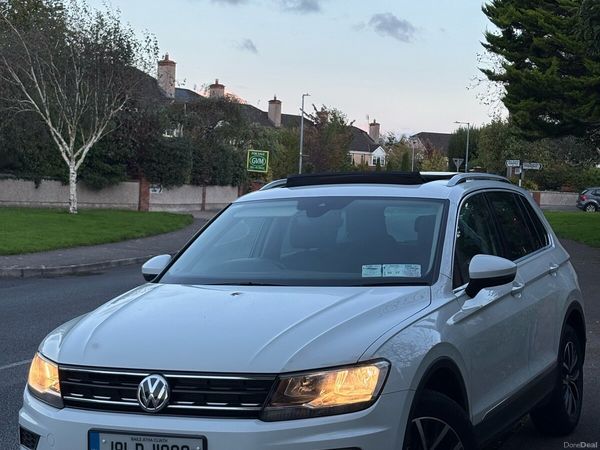 Volkswagen Tiguan SUV, Diesel, 2018, White