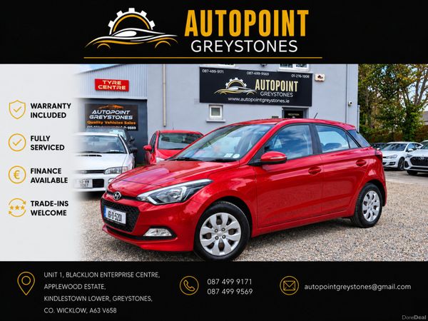 Hyundai i20 Hatchback, Petrol, 2016, Red