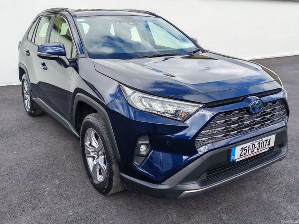 Toyota RAV4 SUV, Petrol Hybrid, 2025, Blue