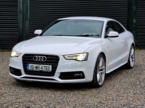 Audi A5 Coupe, Diesel, 2015, White
