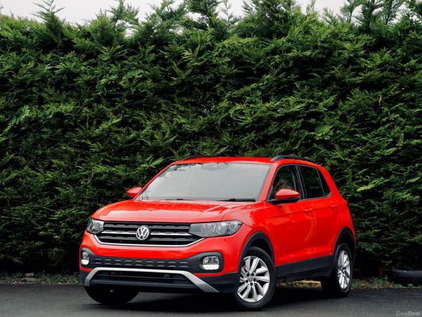 Volkswagen T-Cross SUV, Diesel, 2019, Red
