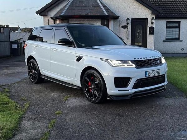 Land Rover Range Rover Sport SUV, Petrol Plug-in Hybrid, 2019, White