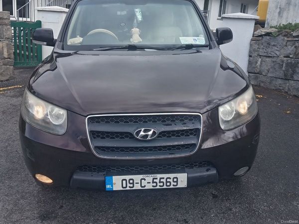 Hyundai Santa Fe SUV, Diesel, 2009, Red