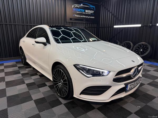 Mercedes-Benz CLA Coupe, Petrol Plug-in Hybrid, 2022, White