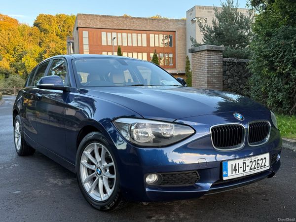 BMW 1-Series Estate/Jeep, Diesel, 2014, Blue