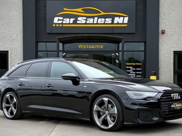 Audi A6 Estate, Diesel Hybrid, 2023, Black