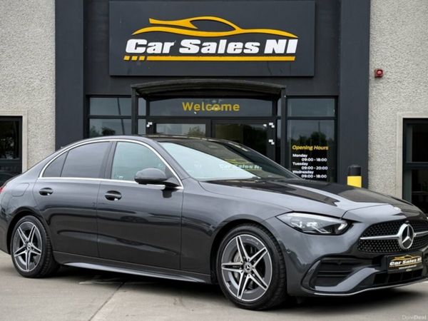 Mercedes-Benz C-Class Saloon, Diesel Hybrid, 2025, Grey