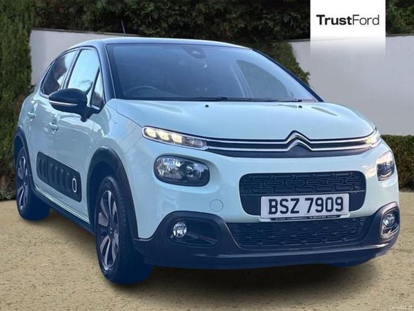 Citroen C3 Hatchback, Petrol, 2018, Green