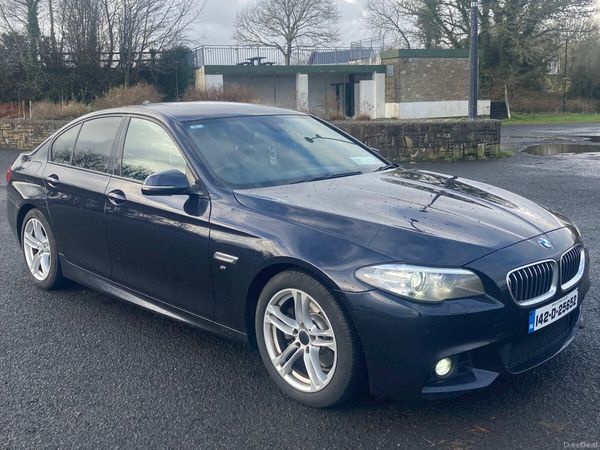 BMW 5-Series Saloon, Diesel, 2014, Black