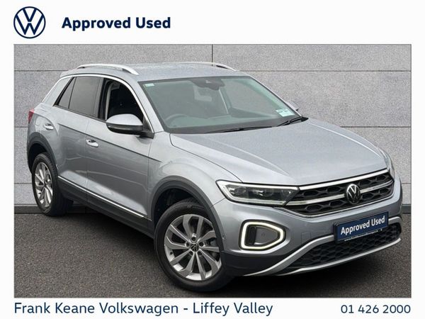 Volkswagen T-Roc SUV, Petrol, 2023, Silver