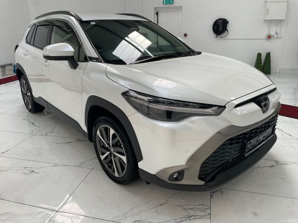 Toyota Corolla Cross Estate, Petrol Hybrid, 2024, White