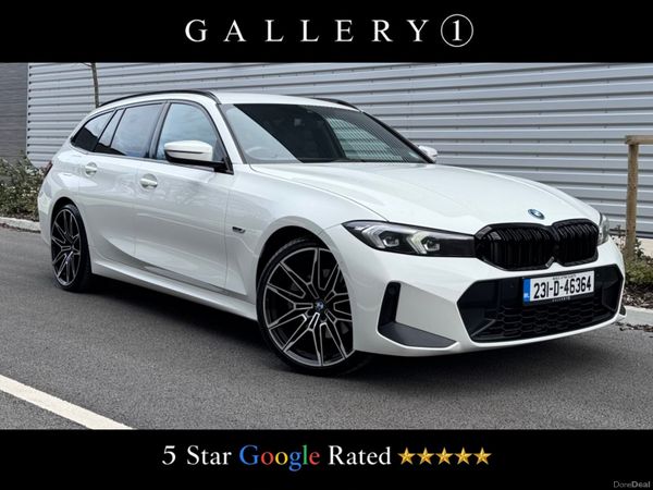 BMW 3-Series Estate, Petrol Plug-in Hybrid, 2023, White