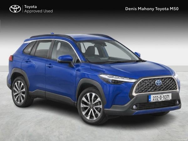 Toyota Corolla Cross SUV, Petrol Hybrid, 2023, Blue