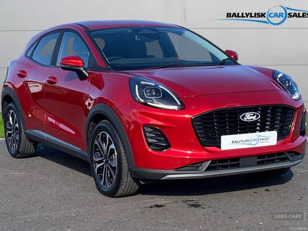 Ford Puma SUV, Petrol Hybrid, 2025, Red