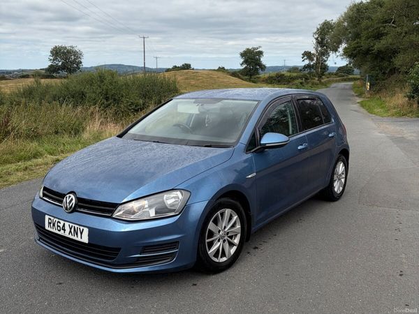 Volkswagen Golf Hatchback, Diesel, 2014, Blue